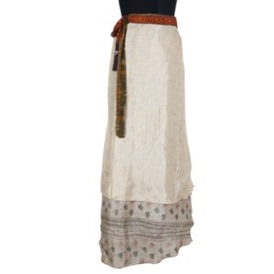 Vintage Silk Magic Wrap Skirt SW1063
