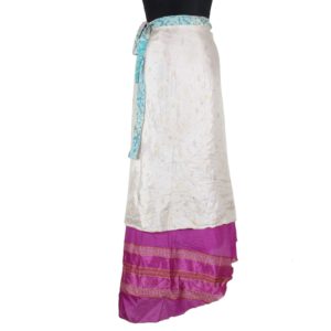 Vintage Silk Magic Wrap Skirt SW1083