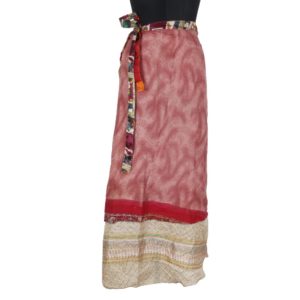 Vintage Silk Magic Wrap Skirt SW1105