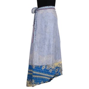 Vintage Silk Magic Wrap Skirt SW118