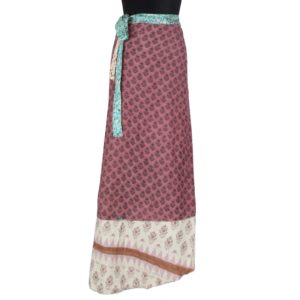 Vintage Silk Magic Wrap Skirt SW1200