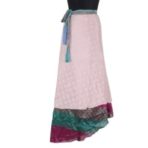 Vintage Silk Magic Wrap Skirt SW1204
