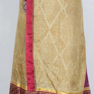 Vintage Silk Magic Wrap Skirt SW1207