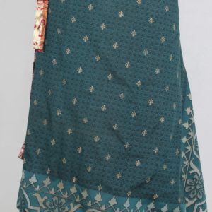 Vintage Silk Magic Wrap Skirt SW1211