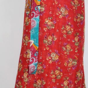 Vintage Silk Magic Wrap Skirt SW1232