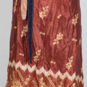 Vintage Silk Magic Wrap Skirt SW1250