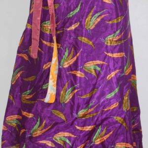 Vintage Silk Magic Wrap Skirt SW1252