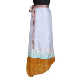 Vintage Silk Magic Wrap Skirt SW1253