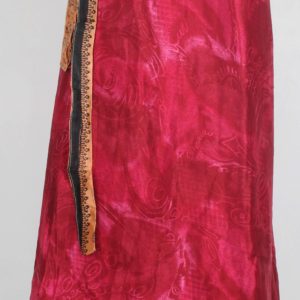 Vintage Silk Magic Wrap Skirt SW1277