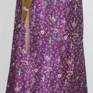 Vintage Silk Magic Wrap Skirt SW1278