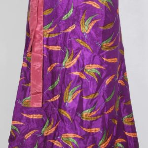 Vintage Silk Magic Wrap Skirt SW1281
