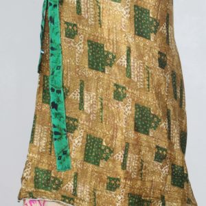 Vintage Silk Magic Wrap Skirt SW1296