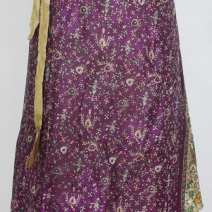 Vintage Silk Magic Wrap Skirt SW1297