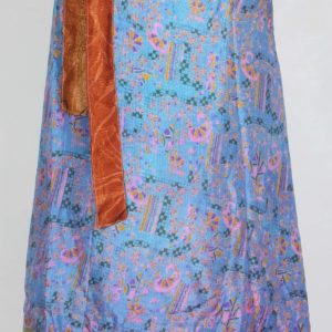 Vintage Silk Magic Wrap Skirt SW1302