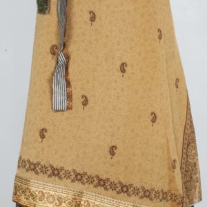 Vintage Silk Magic Wrap Skirt SW1303