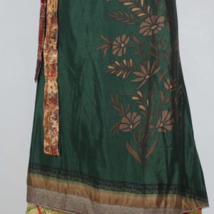 Vintage Silk Magic Wrap Skirt SW1315