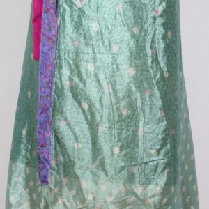 Vintage Silk Magic Wrap Skirt SW1316