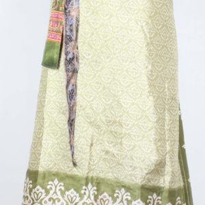 Vintage Silk Magic Wrap Skirt SW1322