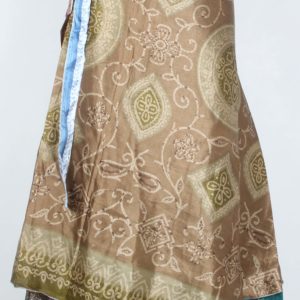 Vintage Silk Magic Wrap Skirt SW1327
