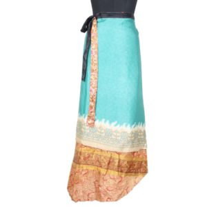 Vintage Silk Magic Wrap Skirt SW1330
