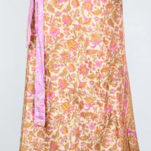 Vintage Silk Magic Wrap Skirt SW1331
