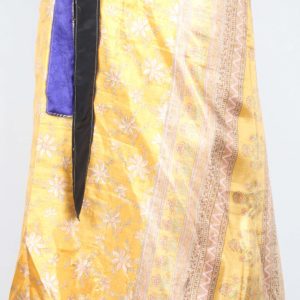Vintage Silk Magic Wrap Skirt SW1333
