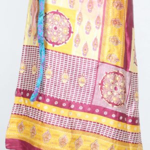 Vintage Silk Magic Wrap Skirt SW1337