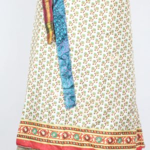 Vintage Silk Magic Wrap Skirt SW1338