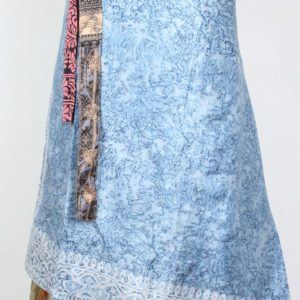 Vintage Silk Magic Wrap Skirt SW1340