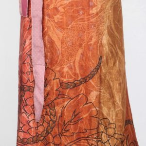 Vintage Silk Magic Wrap Skirt SW1346