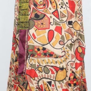 Vintage Silk Magic Wrap Skirt SW1348