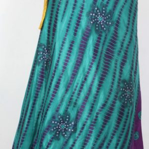 Vintage Silk Magic Wrap Skirt SW1358