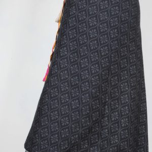 Vintage Silk Magic Wrap Skirt SW1377