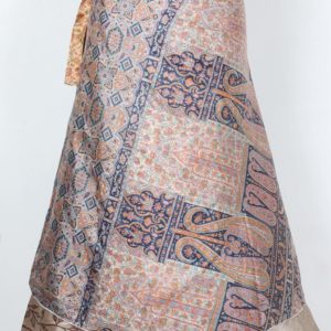 Vintage Silk Magic Wrap Skirt SW1379