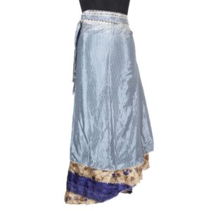 Vintage Silk Magic Wrap Skirt SW1398