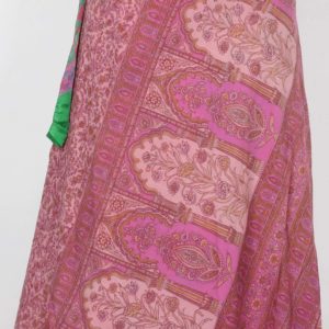 Vintage Silk Magic Wrap Skirt SW1399
