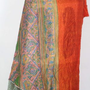 Vintage Silk Magic Wrap Skirt SW1402