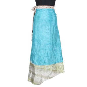 Vintage Silk Magic Wrap Skirt SW1404