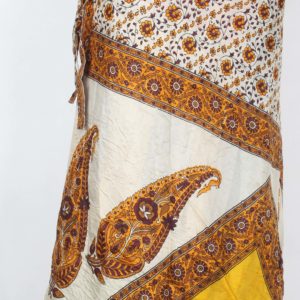 Vintage Silk Magic Wrap Skirt SW1405