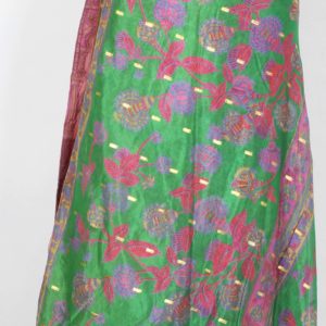 Vintage Silk Magic Wrap Skirt SW1407