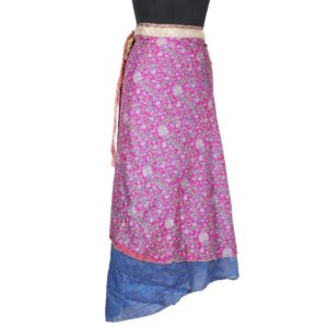 Vintage Silk Magic Wrap Skirt SW1413