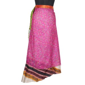 Vintage Silk Magic Wrap Skirt SW1415