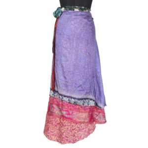 Vintage Silk Magic Wrap Skirt SW1418