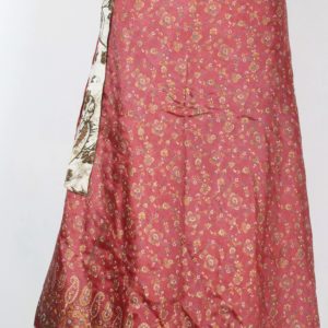 Vintage Silk Magic Wrap Skirt SW1419