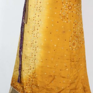 Vintage Silk Magic Wrap Skirt SW1423