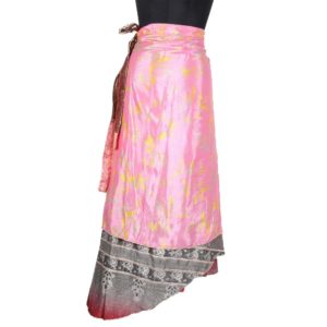 Vintage Silk Magic Wrap Skirt SW1425