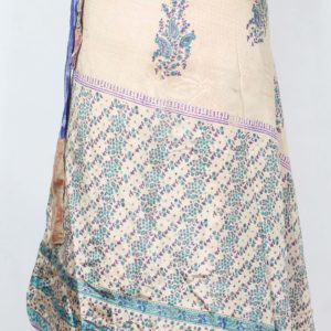 Vintage Silk Magic Wrap Skirt SW1426