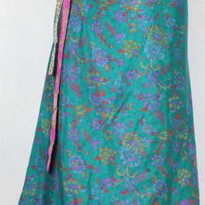 Vintage Silk Magic Wrap Skirt SW1427