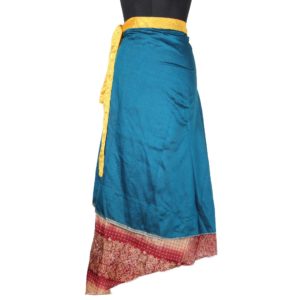 Vintage Silk Magic Wrap Skirt SW1442
