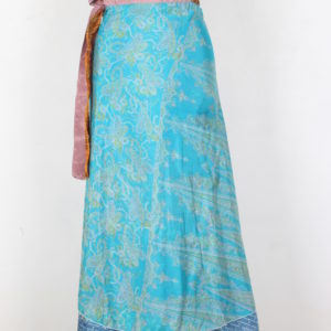 Vintage Silk Magic Wrap Skirt SW1484